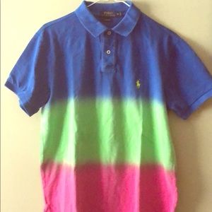 Colorful polo shirt